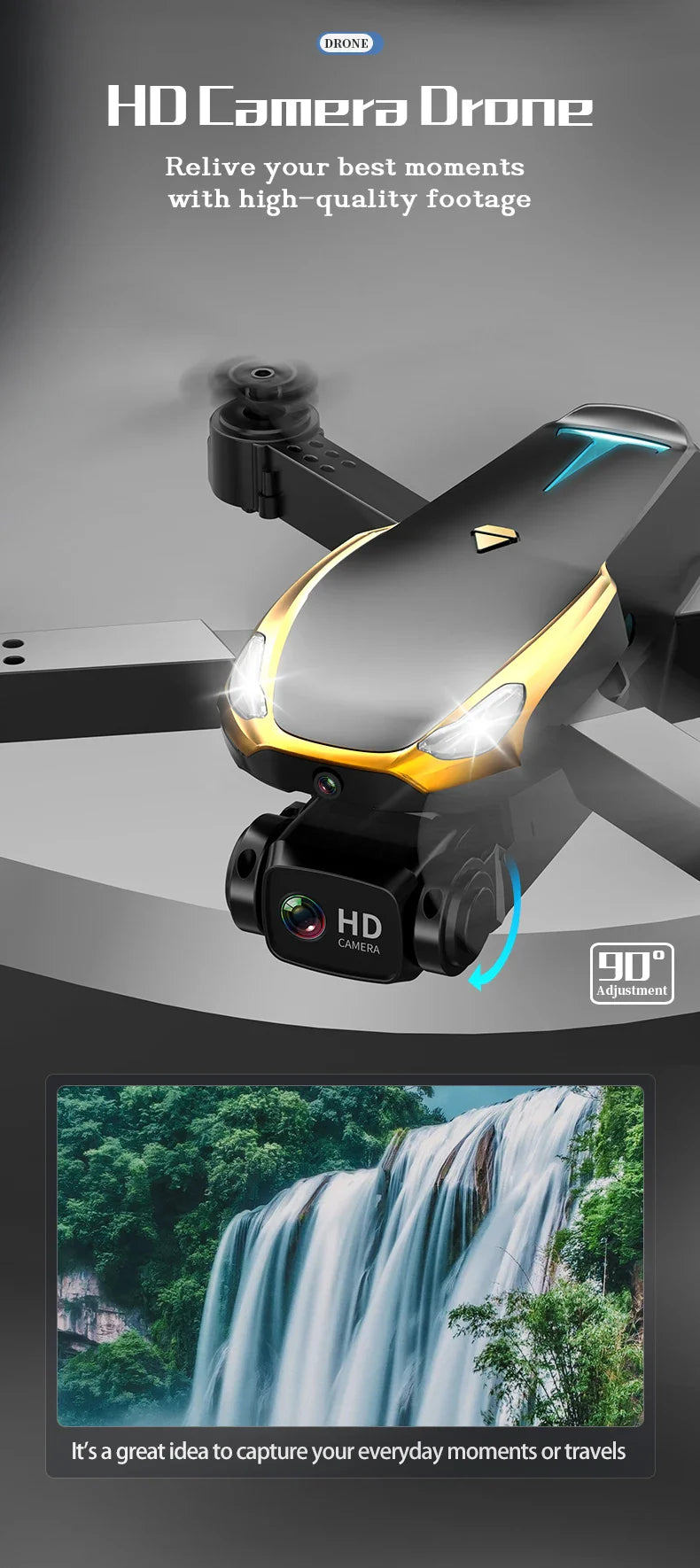 M8 Drone with 2 Batterys,Optical Flow Positioning Accurate Hover,Professional aerial photographydrone, Dual Camera Drone Toys