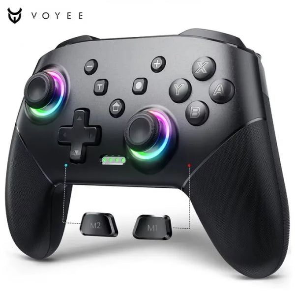 VOYEE wireless switch controller, compatible with Switch Pro controller, suitable for Switch/Switch Lite/OLED/PC