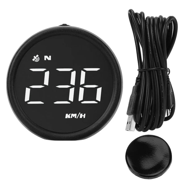 Car Head Up Display HUD Digital Gauges Outdoor off-road Guide Smart Gadgets GPS Overspeed Alarm Speedometer
