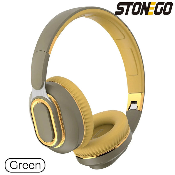 Wireless Headphones, HiFi Sound with Microphone, Gaming Headset for PC, Enjoy Music, Portable Wireless Audio