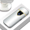 2025 Double-sided Fingerprint Touch Lighter Windproof Ignition Tool USB Electronic Charging Ultra-thin Heating Wire Outdoor