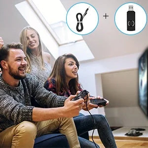 Wireless Gaming Controller Game Controller for PC Windows 7/8/10/11 PS3-5 Switch TV Box Dual-Vibration Joystick Gamepad