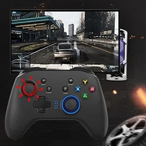 Wireless Gaming Controller Game Controller for PC Windows 7/8/10/11 PS3-5 Switch TV Box Dual-Vibration Joystick Gamepad