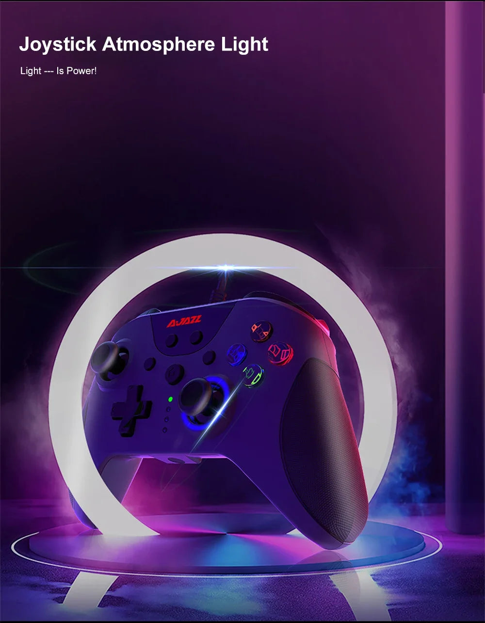 AJAZZ AG110 USB Wired Controller PC Cellphone Joypad Gamepad Console Wired ForGame Joystick