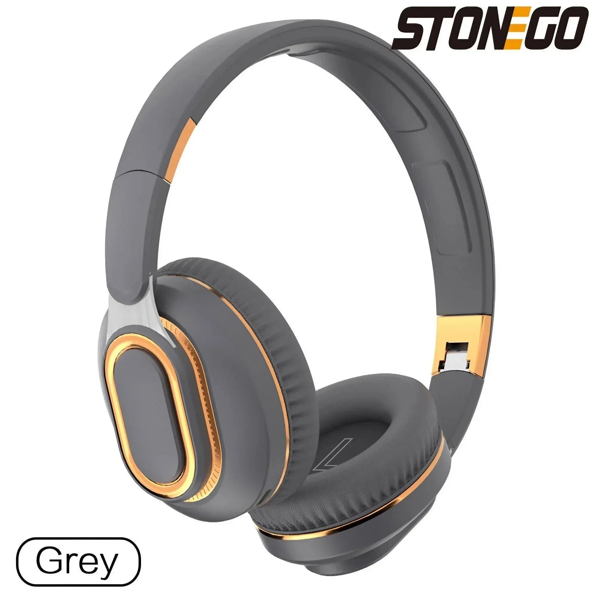 Wireless Headphones, HiFi Sound with Microphone, Gaming Headset for PC, Enjoy Music, Portable Wireless Audio