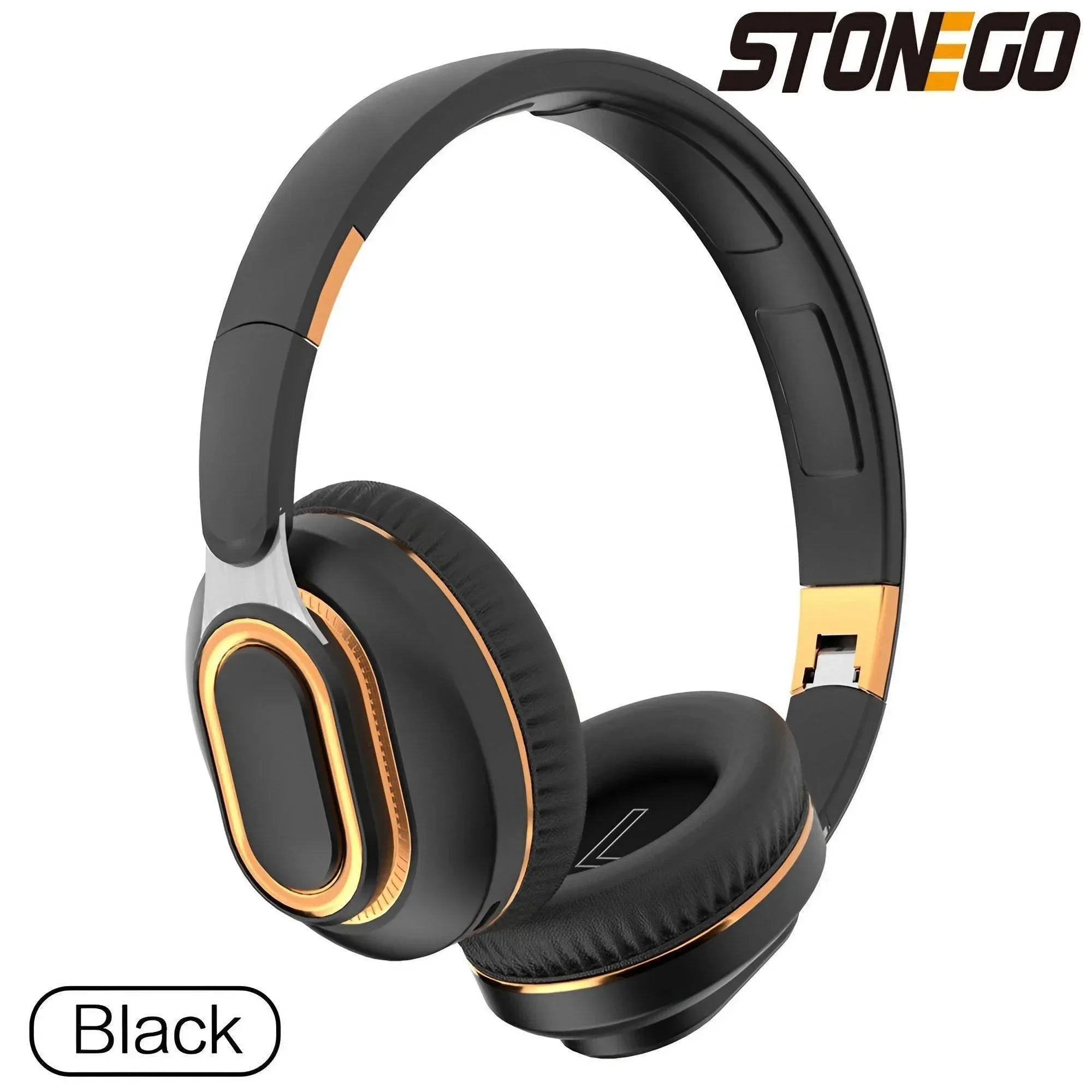 Wireless Headphones, HiFi Sound with Microphone, Gaming Headset for PC, Enjoy Music, Portable Wireless Audio