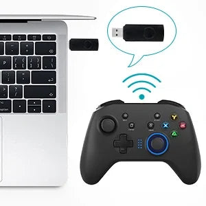 Wireless Gaming Controller Game Controller for PC Windows 7/8/10/11 PS3-5 Switch TV Box Dual-Vibration Joystick Gamepad