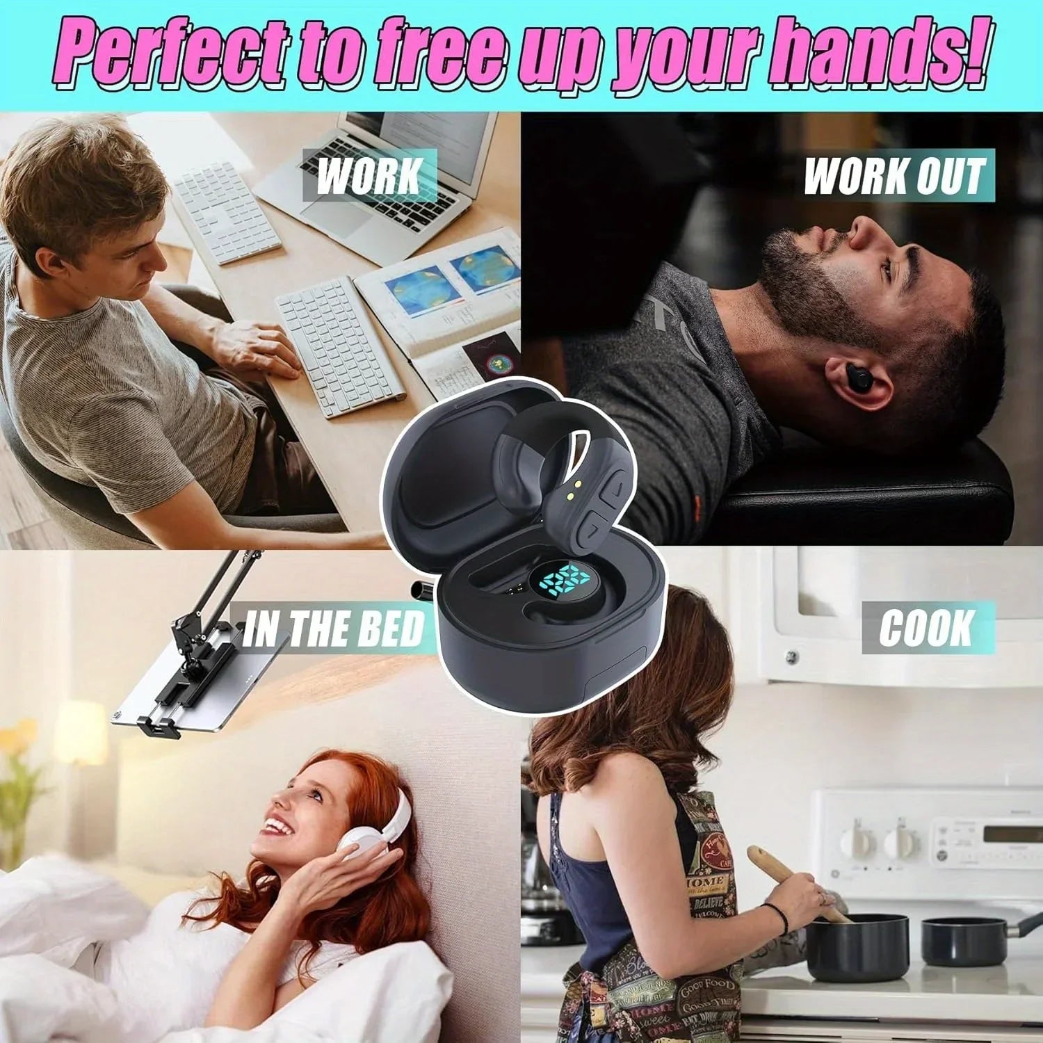 Tiktok Trending BT Smart Scrolling Ring Kindle App Remote Page Turner with Cell Phone Stands Wireless Camera Shutter Selfie
