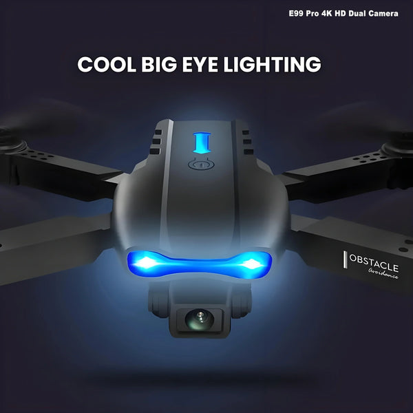 2025 E99 PRO RC Drone, HD Dual Camera FPV WiFi, Foldable RC Quadcopter Drone, RC Drone Toys For Beginners Men's Christmas Gifts