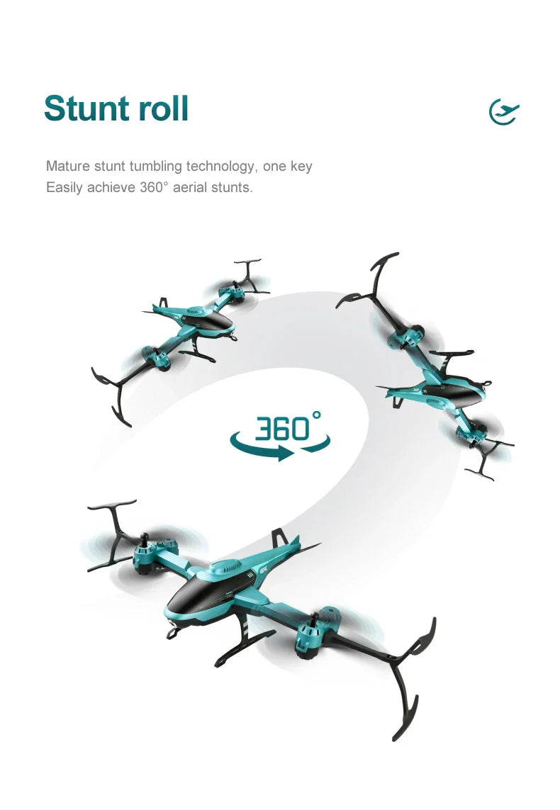 4DRC V10 Mini Drone 4k Professional HD Camera Fpv Drones With Camera Hd 1080P Rc Helicopters Quadcopter Gift Toys