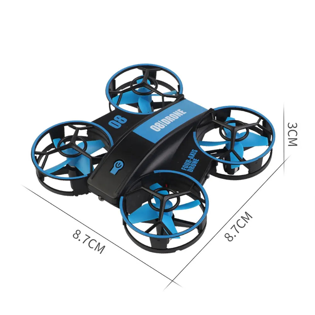 Mini Drone with Lights Mini RC Drone Helicopter Altitude Hold Quadcopter Toys Auto Hovering Headless Mode for Kids and Beginners