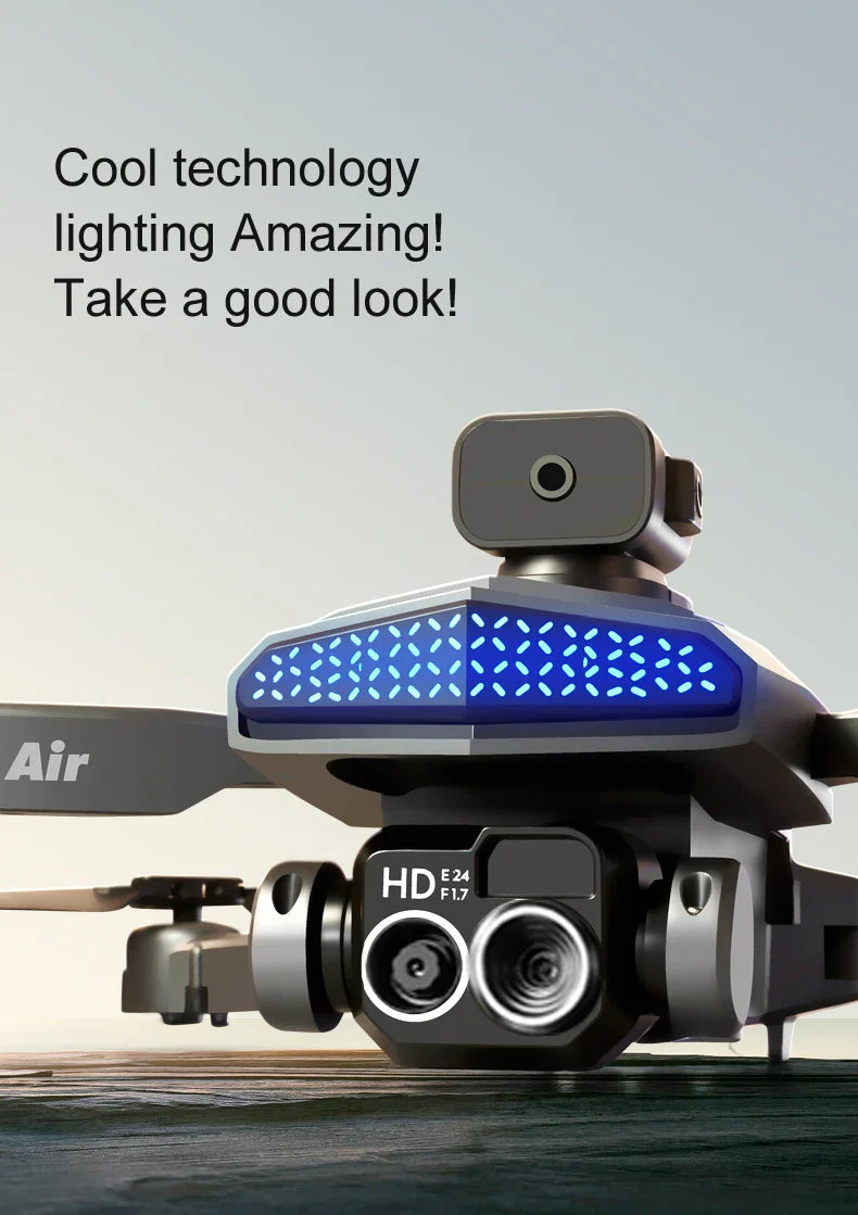 2024 New D6 Drone HD Professional High-Definition Dual Camera Five-Sided Obstacle Avoidance Light Flow ESC Quadcopter Toy